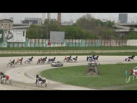 Trka ''Harness & breeding stable Kovacevic'' 24.4.2022 Geronimo S.G. Sasa Grujic