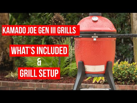 Kamado Joe Classic III & Big Joe III | What It Includes And How To Setup