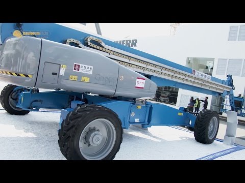 Terex Genie SX-180 Teleskoparbeitsbühne - Rundgang Bauma China