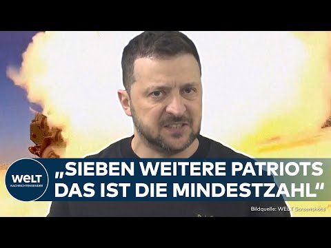 UKRAINE-KRIEG: Waffenlieferungen! "Brauchen schon seit Längerem eine Million Artilleriegeschosse"