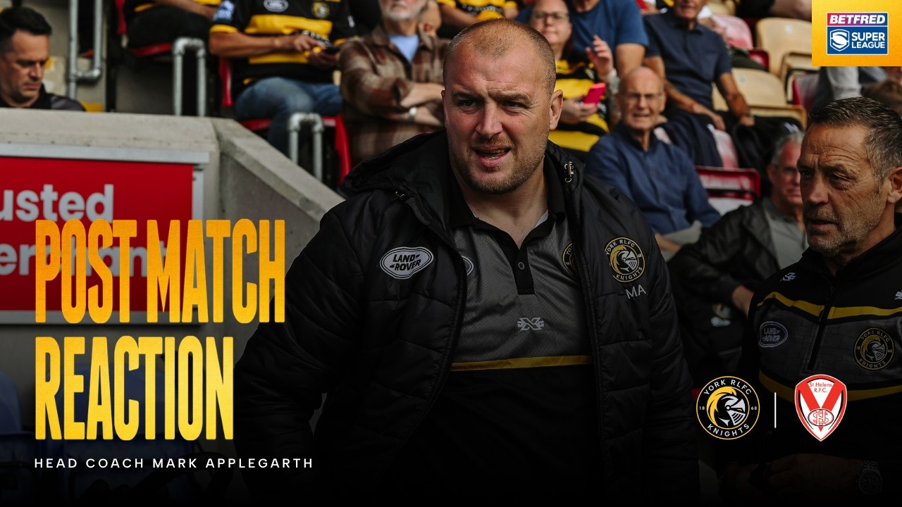 "little Bit Twitchy but Really Proud" | Reaction Mark Applegarth | Huddersfield Giants | Round 21