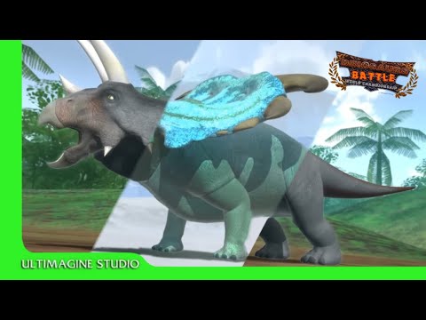 dinosaur battle world championship (Moving in the same way.)