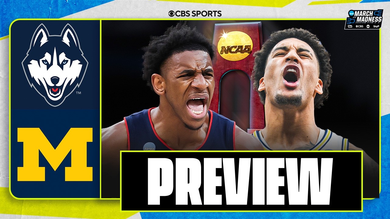 Video thumbnail for UConn vs Michigan National Championship Preview: Picks & Predictions | 2026 March Madness
