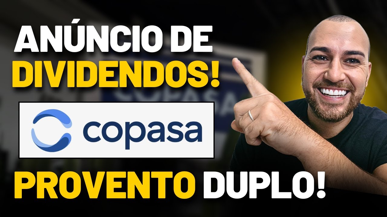 CSMG3 anúncio de DIVIDENDOS!