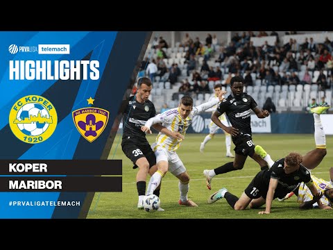 Koper 1-1 Maribor | 35. krog 2024/25 #PrvaLigaTelemach.