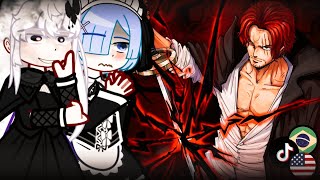 🇺🇲🇧🇷 Re:Zero React 🔥 Subaru as Shanks - Gacha React