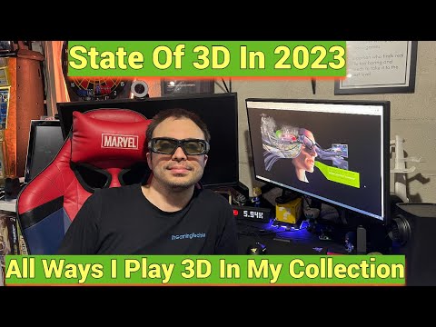 Current State Of 3D In My Collection In 2023 - Nvidia 3D Vision Updates, Quest 2 For Movies, + More!