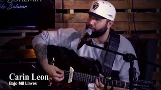 Carin Leon - Bajo Mil Llaves (Live Acustico) | Los Invasores de Nuevo León Cover