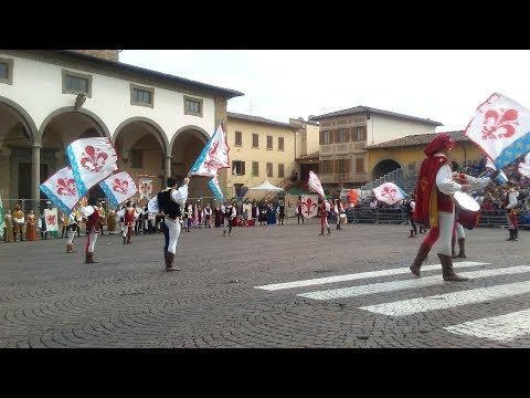 91 Festa dell'Uva di Impruneta: esibizione degli Sbandieratori città di Firenze
