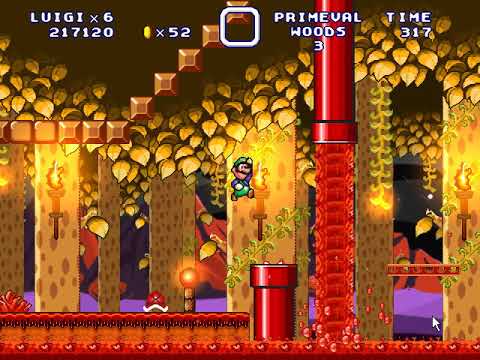 Mario Forever Primeval Woods by Adeel Malik