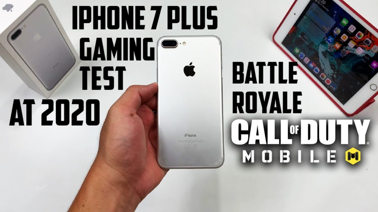 iPhone 7 Plus COD Mobile Gaming Test at 2020 with Screen Recording & Graphics Setting