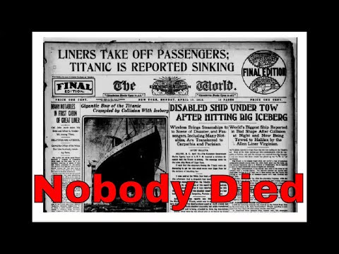 Hoeveel mensen stierven er tijdens de ramp met de Titanic? Mandela effect
