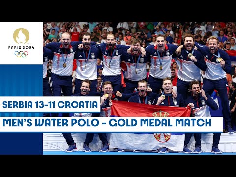 Serbia win gold medal in men's water polo 🥇🇷🇸 | Paris 2024 highlights