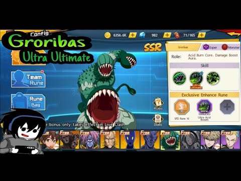 Groribas Ultra Ultimate in Live Clash [ One Punch Man The Strongest ]