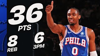 New York Knicks - Philadelphia Sixers - Tyrese Maxey - VJ Edgecombe