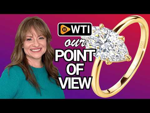 3CT Marquise Moissanite Engagement Rings for Women: Lab Grown Diamond D Color VVS1 925 Sterling Silver 14K Gold Plated Non Tarnish Wedding Band - WTI product video review