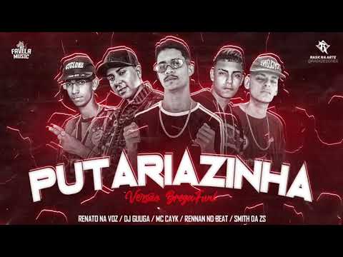 MC CAYK, RENNAN NA VOZ, RENATO NA VOZ E SMITH DA ZS Feat DJ GUGA - PUTARIAZINHA/ BOTADA NAS CACHORRA