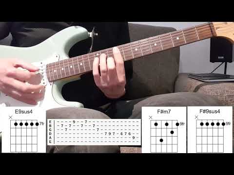 The Isley Brothers - Footsteps in the Dark - Guitar Play-Along with Tab and Chords