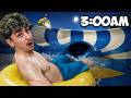 Overnight In A Waterpark