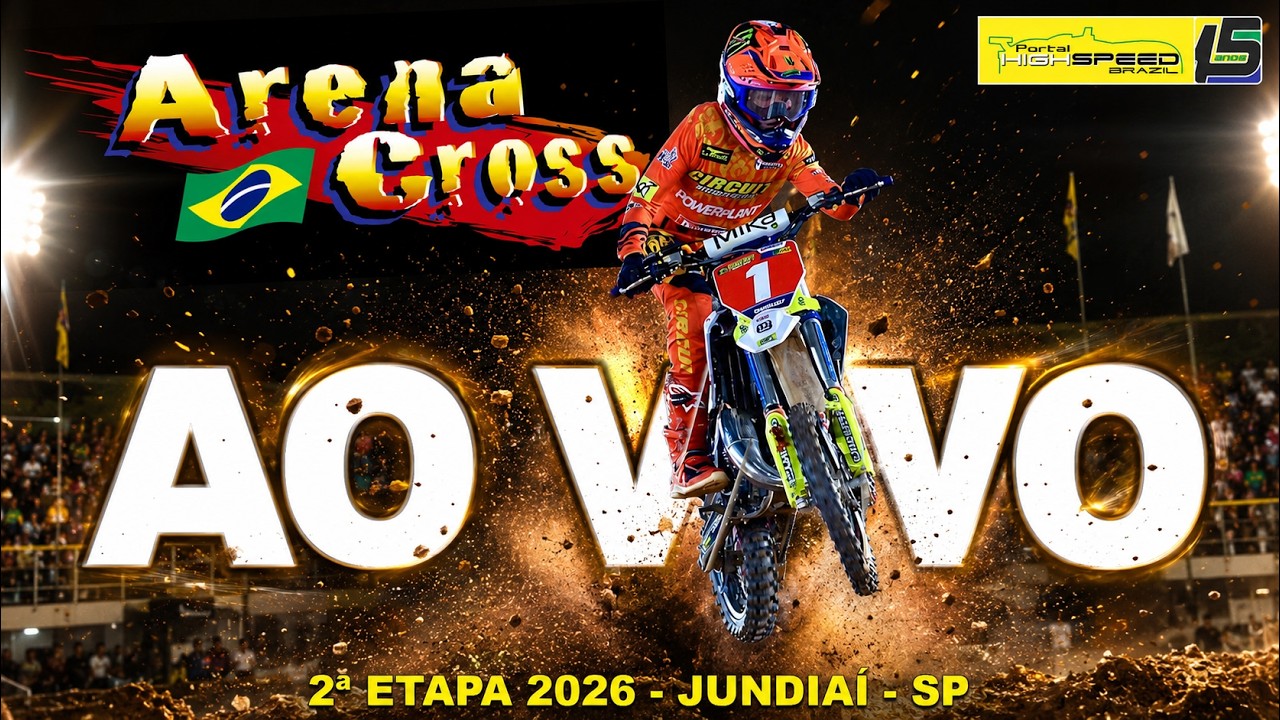 🔴 ARENA CROSS BRASIL | 2ª Etapa 2026 | Jundiaí (SP)