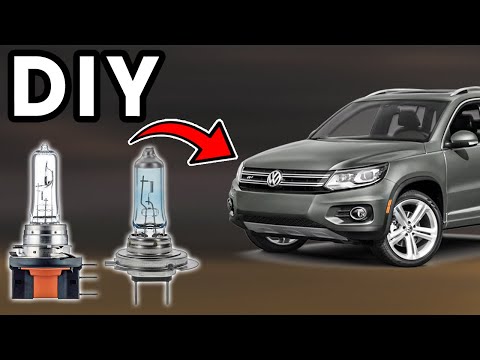 DIY 2009-2017 Volkswagen Tiguan Headlight Bulb Replacement | How To Replace Volkswagen Tiguan Bulbs