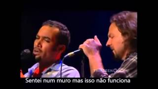 Eddie Vedder &amp; Ben Harper - Under Pressure (Legendado Português)