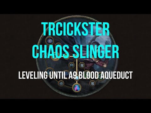 [Path of Exile][3.11][Harvest] Trickster Chaos Slinger Leveling until A9 Blood Aqueduct