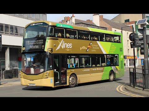 Route Visual X1 Washington to Newcastle (GNE 6363)