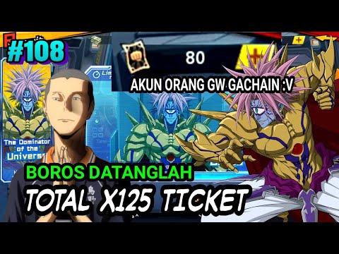 Ikuzoo Gacha 80 Ticket Hitam Limited Boros One Punch Man The Strongest