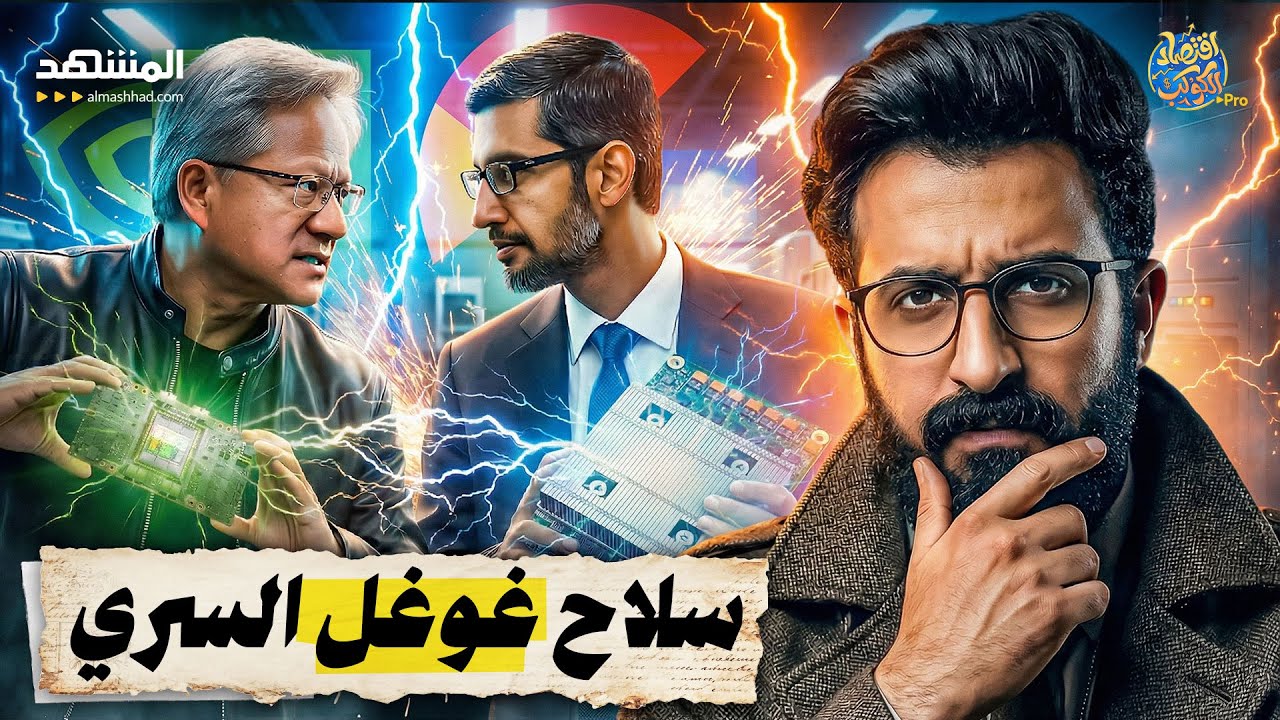 غوغل تبدأ خطتها الأخيرة وتقلب الطاولة.. وهذا مصير إنفيديا! - اقتصاد  الكوكب بر?