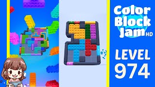 Solution du Niveau 974 de Color Block Jam