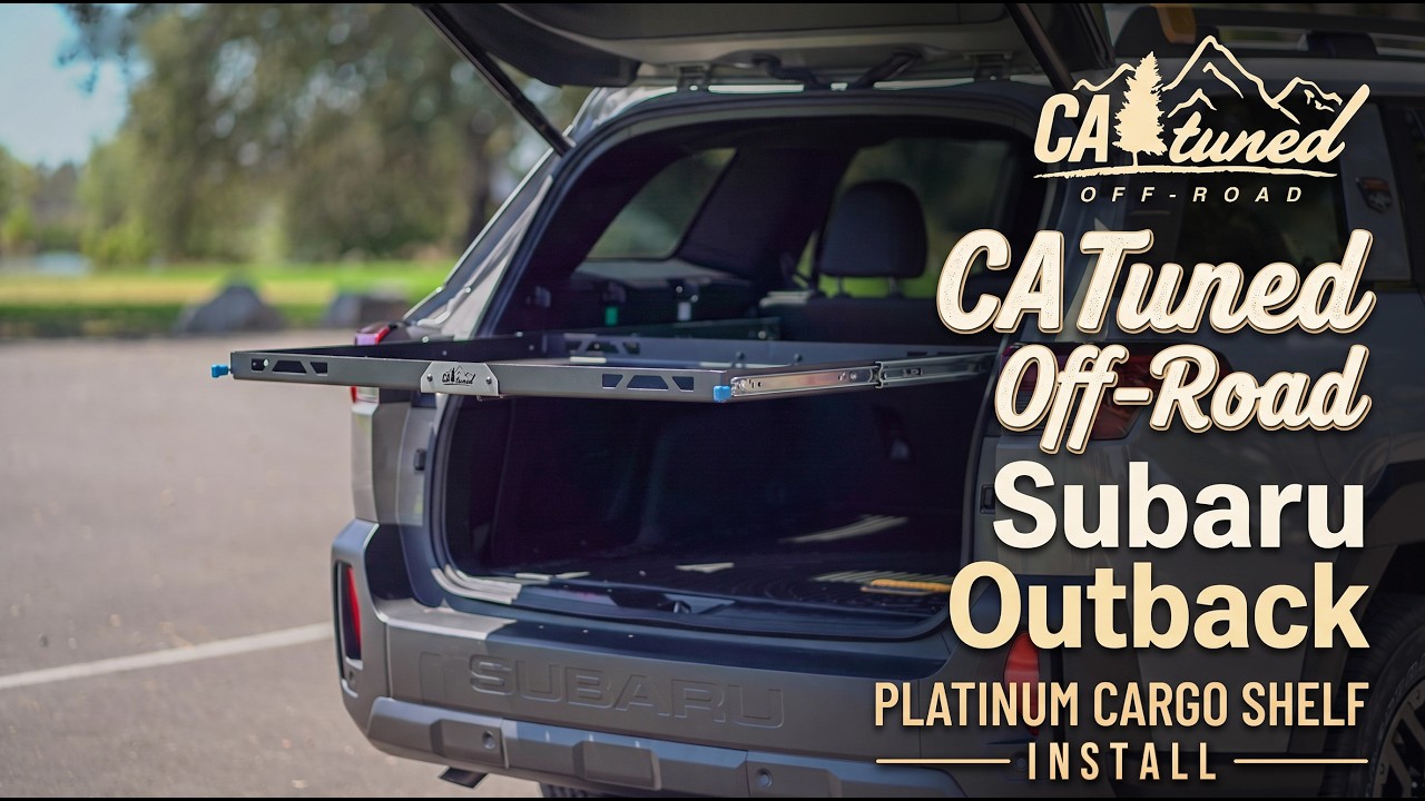 Catuned Off-Road 2026 Subaru Outback Platinum Cargo Shelf Install Video
