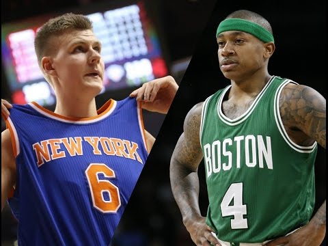 Kristaps Porzingis 26 Points vs. Isaiah Thomas 34 Points  (BOS vs. NYK 2016/01/12)  Full Highlights