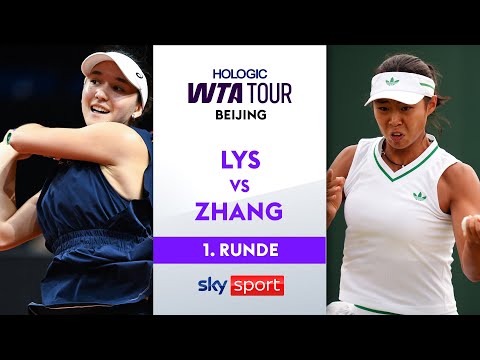 Lys 🇩🇪 - Zhang 🇨🇳 - Runde 1 | China Open 2025 | Highlights - Sky Sport Tennis