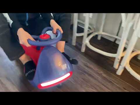 FanttikRide 12V N7 Ultra Electric Wiggle Car with Pedal, Kids Car, MagicMute Motor Swing Car