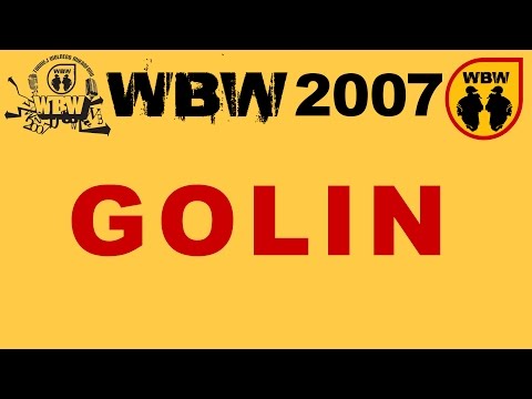Golin 🎤 WBW 2007 el.1 (freestyle rap battle) pre-eliminacje
