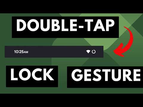 Google Pixel Tip - How to Double Tap the Status Bar to Sleep and Lock the Device?