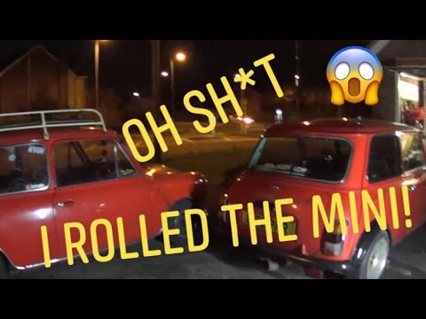 I Flipped My Car! - Classic mini Restoration - Project Bumble part 23