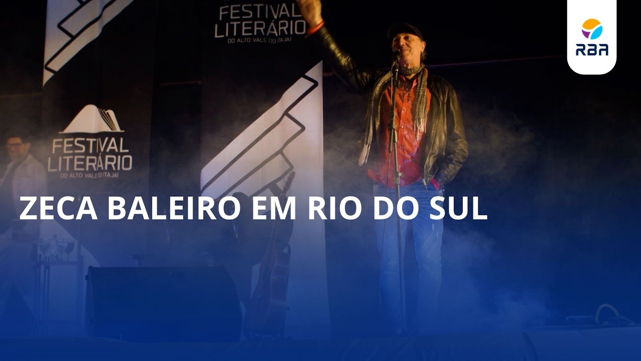 Zeca Baleiro em Rio do Sul