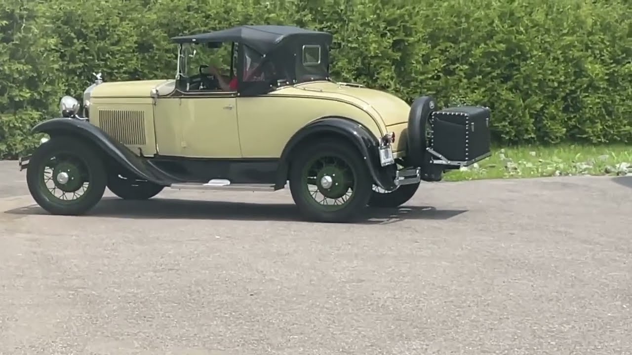 **SOLD  By Auction** 30 years family owned 1930 Ford Model A Roadster Standard 3-Speed Manual Type 40B