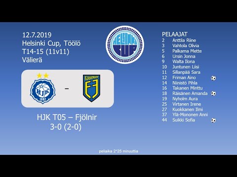 HELSINKI CUP 2019: HJK T05 - Fjölnir