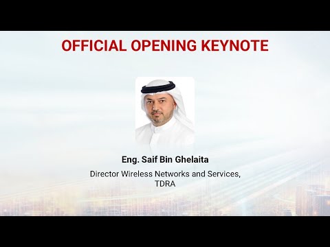 OFFICIAL OPENING KEYNOTE: TDRA Shapes a Purpose-Driven Future for AI and 6G