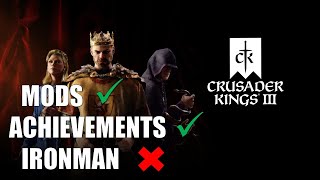 Earning Achievements With Mods And No Ironman In CK3