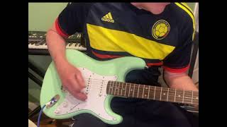 Video thumbnail for New Squier Affinity Stratocaster Surf Green by John Beveridge