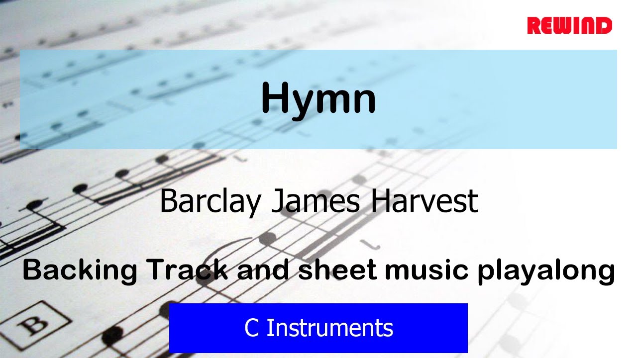 Hymn : Barclay James Harvest : C Instruments Playalong Backing Track
