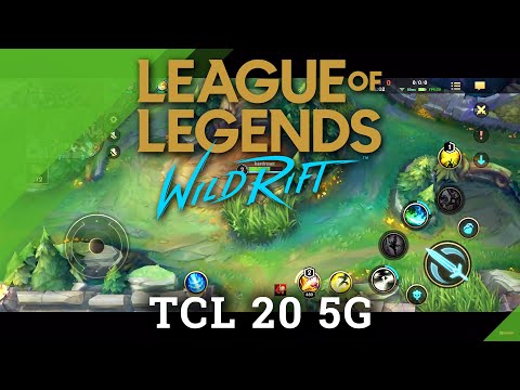 Riot Games Wild Rift in TCL 20 5G | Screen Recording - Check the Number of FPS and Game Smoothness