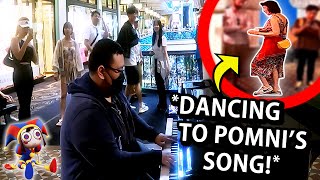 I played THE AMAZING DIGITAL CIRCUS on piano in public (Main Theme)
