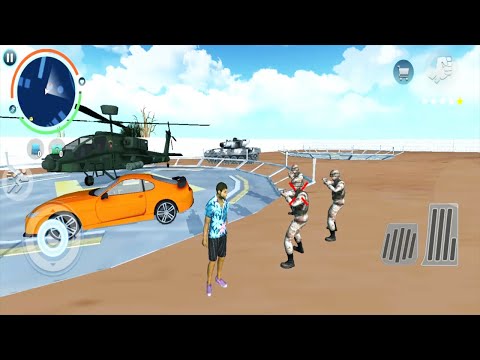Steal Army Helicopter & Tank – Open World Gangster Crime Sim | Android Gameplay HD