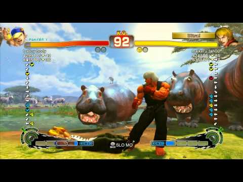 SSF4 AE: t alloy body (Yun) vs Michael Tan (Ken) - Ranked Match (720p HD)