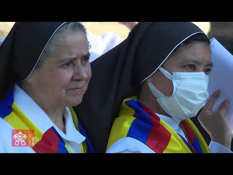 2021 july 09 Dedication of a Mosaic in Honor of Our Lady of Chiquinquirà